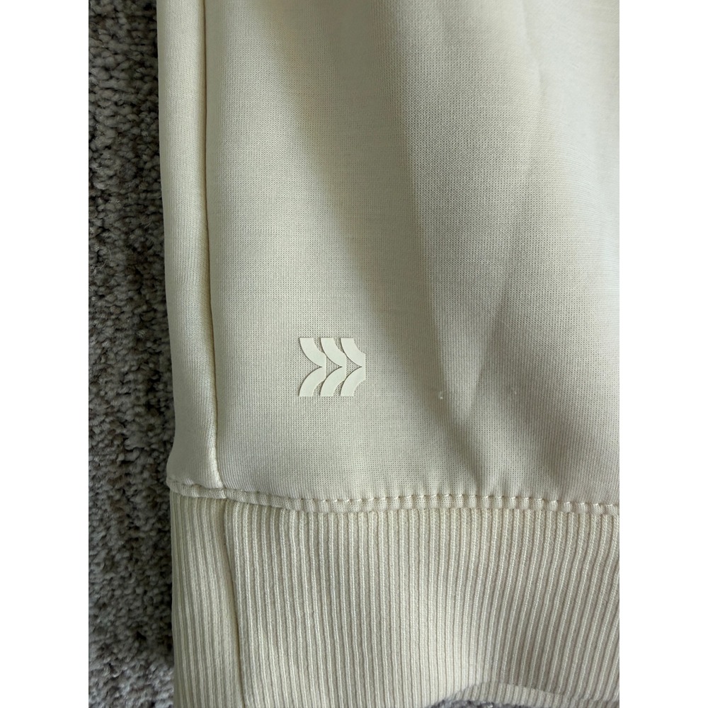 All in Motion Womens L Quarter Zip Pullover Cream Sweatshirt Mock Neck F16815507 - Picture 7 of 7